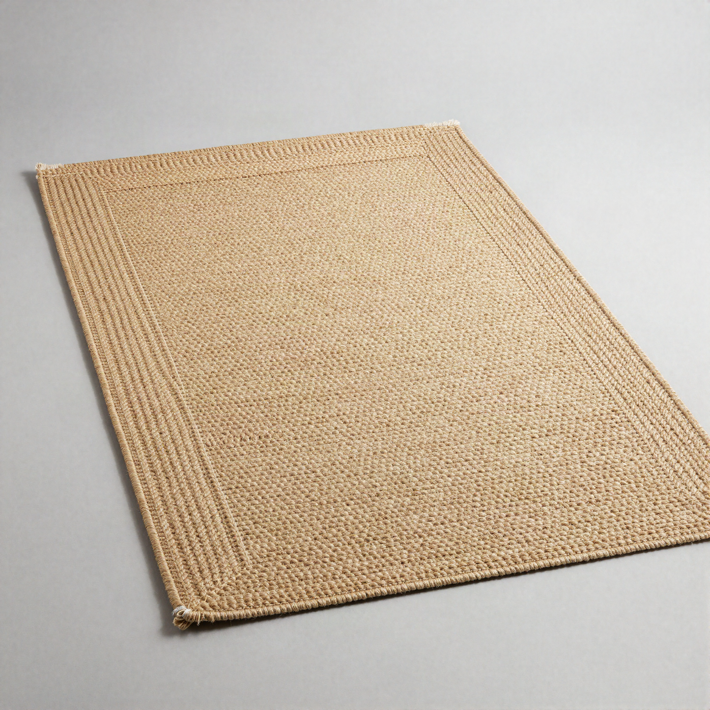 Hand-Woven Jute Area Rug