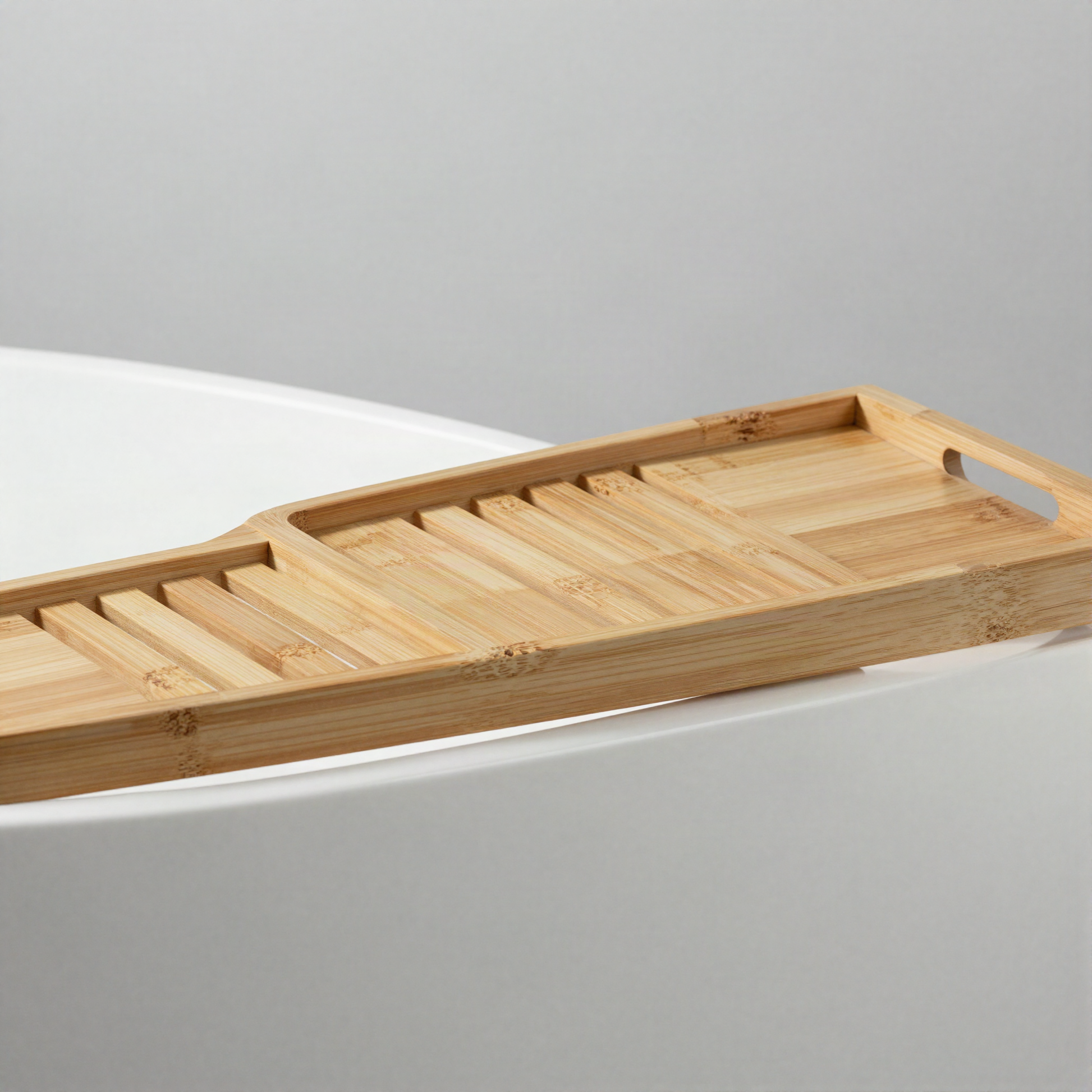 Bamboo Bath Caddy Tray