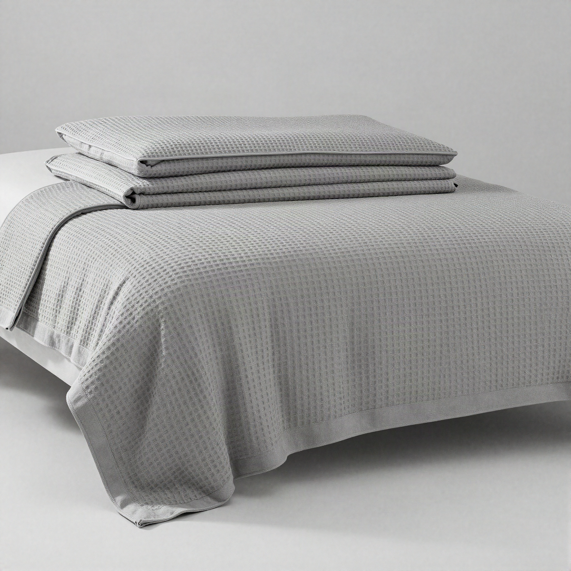 Waffle Cotton Bed Blanket