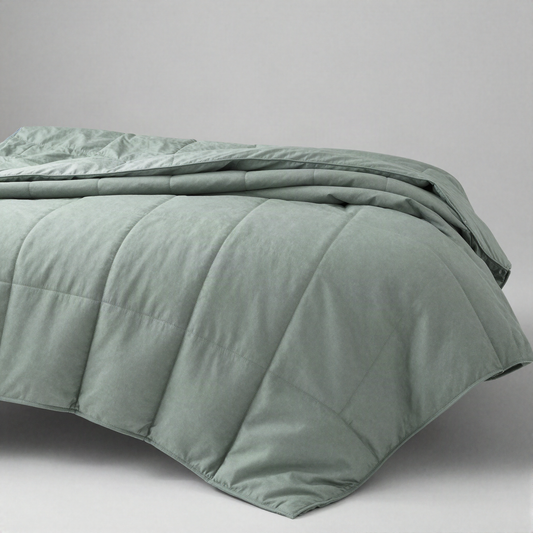 Quilted Cotton Coverlet
