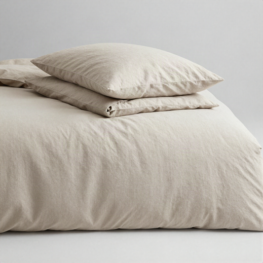 Washed Linen Duvet Cover