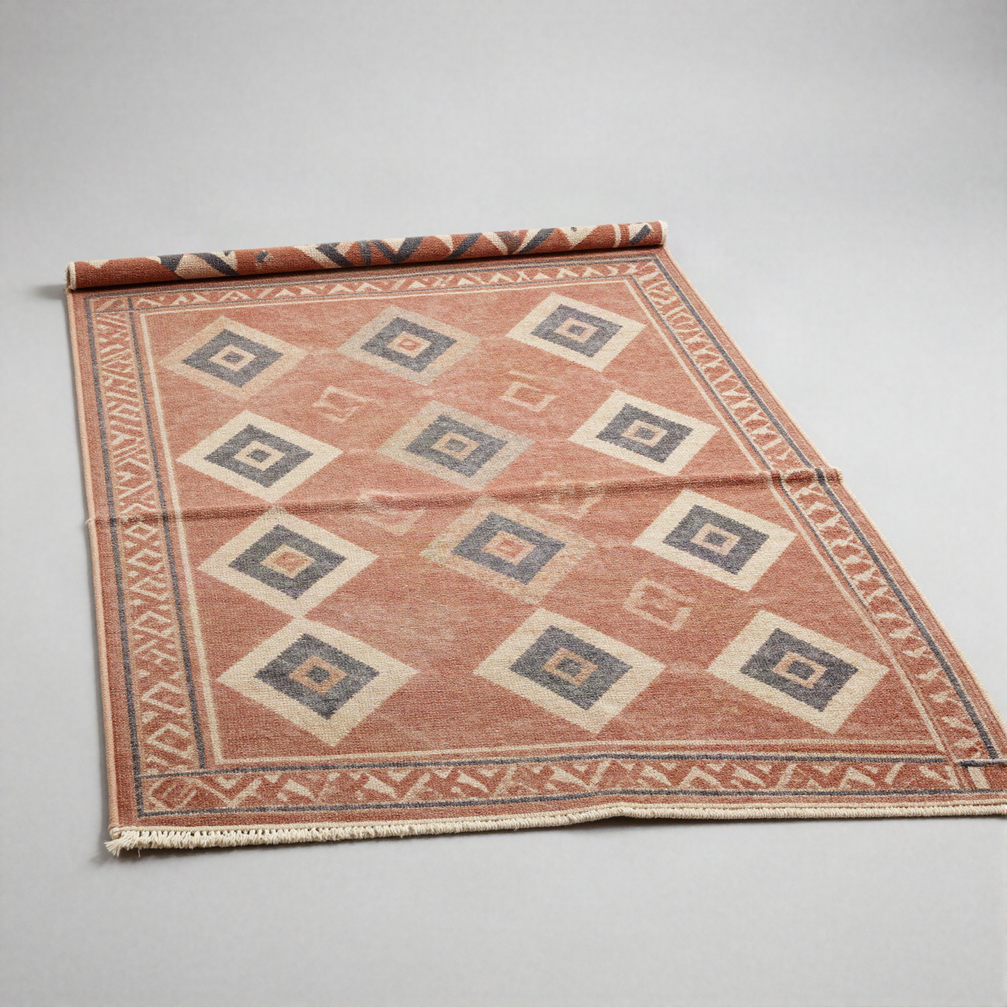 Kilim-Style Flatweave Rug